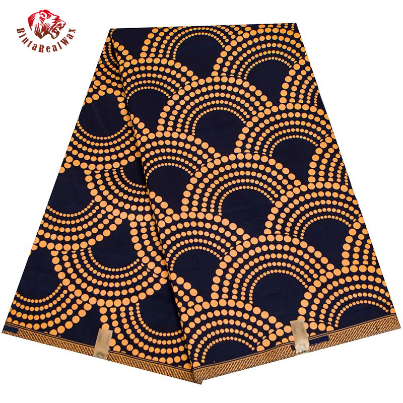 Sewing Batik Fabric - BintaRealWax Pola Kipas Kain Afrika Kain