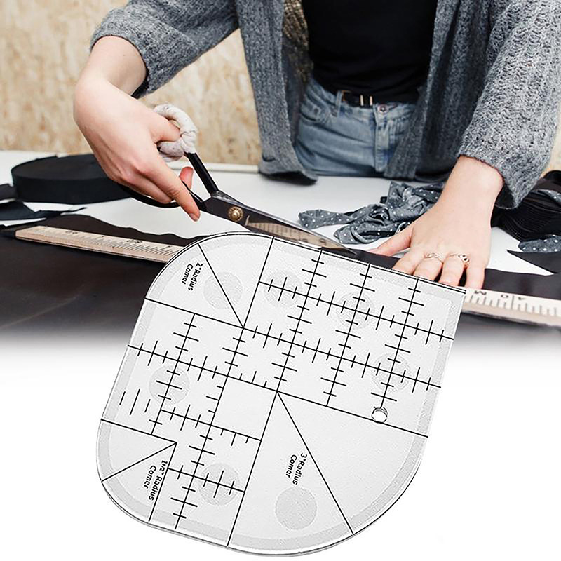Penggaris jahit akrilik pemoto - Sewing Gauge Ruler ulasan dan harga