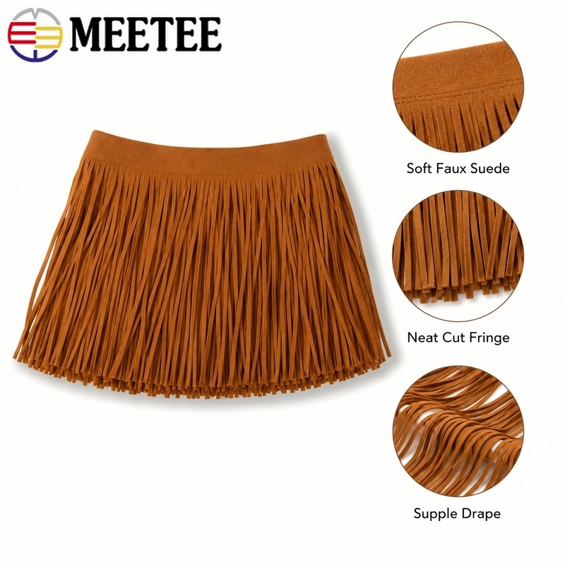 2/4 Meter 3mmx15cm Rumbai Hias - Sewing Thread In Textile ulasan dan harga